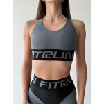 Спортивный Топ FITRUN Top X Brand "Silver"