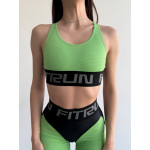 Sports Top FITRUN Top X Brand "Avocado Relief"