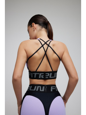 Спортивний Топ FITRUN Top X "Lilac Relief"