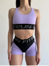 Спортивный Топ FITRUN Top X "Lilac Relief"