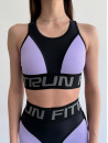 Спортивний Топ FITRUN Top "Lilac Relief"