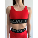 Sports Top FITRUN Top X Brand "Shine Bordo"