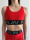 Sports Top FITRUN Top X Brand "Shine Bordo"