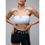 Sports Top FITRUN Top Bandeau SPIDER "Total White"