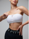 Sports Top FITRUN Top Bandeau SPIDER "Total White"