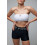Sports Top FITRUN Top Bandeau SPIDER "Total White"
