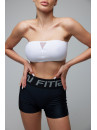 Sports Top FITRUN Top Bandeau SPIDER "Total White"