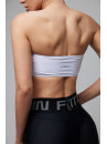 Sports Top FITRUN Top Bandeau SPIDER "Total White"