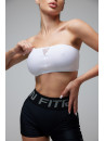Sports Top FITRUN Top Bandeau SPIDER "Total White"
