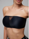 Sports Top FITRUN Top Bandeau SPIDER "Total Black"