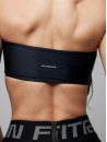 Sports Top FITRUN Top Bandeau SPIDER "Total Black"