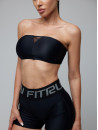 Sports Top FITRUN Top Bandeau SPIDER "Total Black"