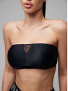 Sports Top FITRUN Top Bandeau SPIDER "Total Black"
