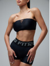 Sports Top FITRUN Top Bandeau SPIDER "Total Black"