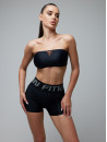 Sports Top FITRUN Top Bandeau SPIDER "Total Black"