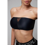 Sports Top FITRUN Top Bandeau SPIDER "Total Black"
