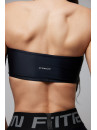 Sports Top FITRUN Top Bandeau SPIDER "Total Black"