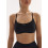 Спортивный Топ FITRUN Top Cross "Total Black"