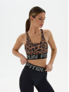 Спортивний Топ FITRUN Top X Brand "Chocolate Leo"