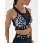 Спортивний Топ FITRUN Top "White Python"