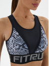 Спортивний Топ FITRUN Top "White Python"