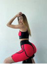 Cycling Short FITRUN Cycling Super Nuts "Coral"