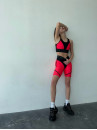 Cycling Short FITRUN Cycling Super Nuts "Coral"