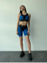 Cycling Short FITRUN Cycling Super Nuts "Blue"