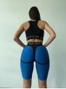 Cycling Short FITRUN Cycling Super Nuts "Blue"