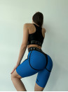 Cycling Short FITRUN Cycling Super Nuts "Blue"