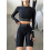 Cycling Short FITRUN Cycling Super Nuts Push-Up "Total Black"