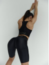 Cycling Short FITRUN Cycling Super Nuts "Total Black"
