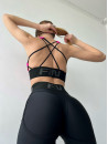Cycling Short FITRUN Cycling Super Nuts "Total Black"