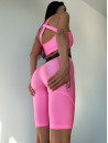 Cycling Short FITRUN Cycling Super Nuts Push-Up "Total Shine Barbie"