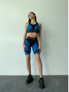 Cycling Short FITRUN Cycling Super Nuts Push-Up "Blue"