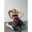 Cycling Short FITRUN Cycling Super Nuts Push-Up "Total Chocolate"