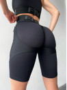 Cycling Short FITRUN Cycling Super Nuts Push-Up "Total Black Relief"