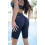 Cycling Short FITRUN Cycling Super Nuts Push-Up "Total Black Relief"