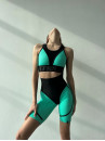 Cycling Short FITRUN Cycling Super Nuts "Mint Relief"