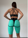 Cycling Short FITRUN Cycling Super Nuts "Mint Relief"