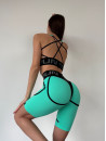 Cycling Short FITRUN Cycling Super Nuts "Mint Relief"