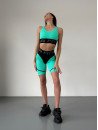 Cycling Short FITRUN Cycling Super Nuts "Mint Relief"
