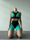 Cycling Short FITRUN Cycling Super Nuts "Mint Relief"