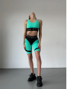 Велосипедки FITRUN Cycling Super Nuts Push-Up "Mint Relief"