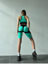 Cycling Short FITRUN Cycling Super Nuts Push-Up "Mint Relief"