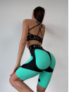 Велосипедки FITRUN Cycling Super Nuts Push-Up "Mint Relief"