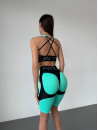 Велосипедки FITRUN Cycling Super Nuts Push-Up "Mint Relief"