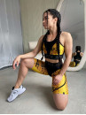 Cycling Short FITRUN Cycling Super Nuts "Royal Python"