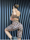 Cycling Short FITRUN Cycling V-Classic "Leopard"