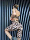 Cycling Short FITRUN Cycling V-Classic "Leopard"